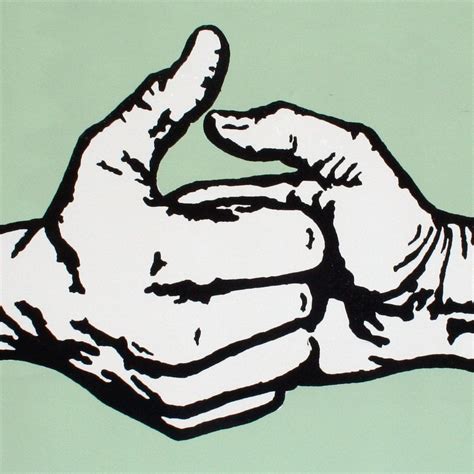 Thumb Wrestling Limited Edition Silkscreen