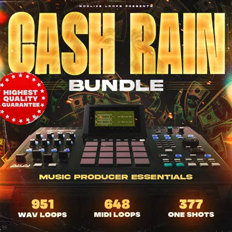 CASH RAIN BUNDLE Godlike Loops Royalty Free Loops Drum Kits