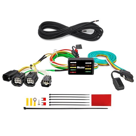 Mecmo 4 Way Flat Trailer Wiring Harness 56331 For 2011 2020 Dodge Grand Caravan 2011 2016