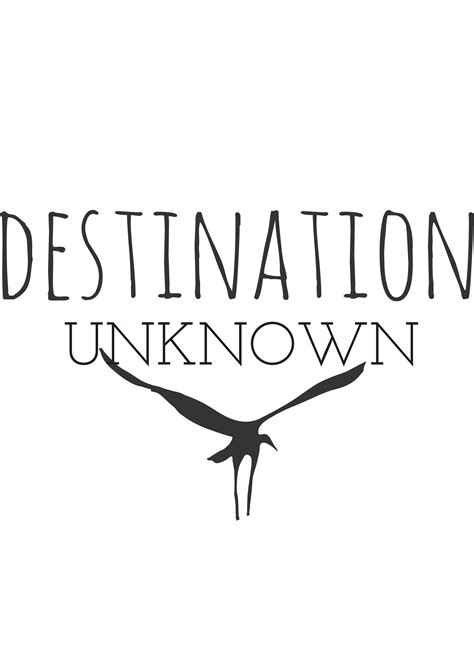 Destination Unknown Logo Naked Vertical Films