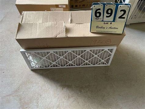 BOX: AAF FLANDERS AIR FILTERS, 1" X 30" X 10" - Bentley & Associates, LLC