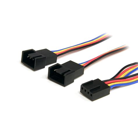 StarTech FAN4SPLIT12 Cable Divisor De 0 3 M PWM 4 Pines