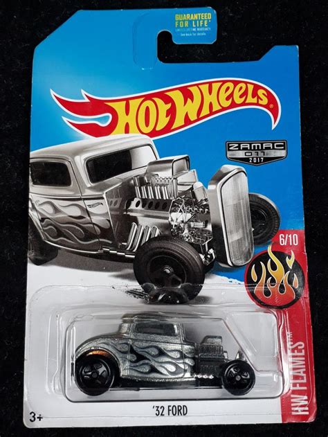 Coche Hot Wheels Con Llamas