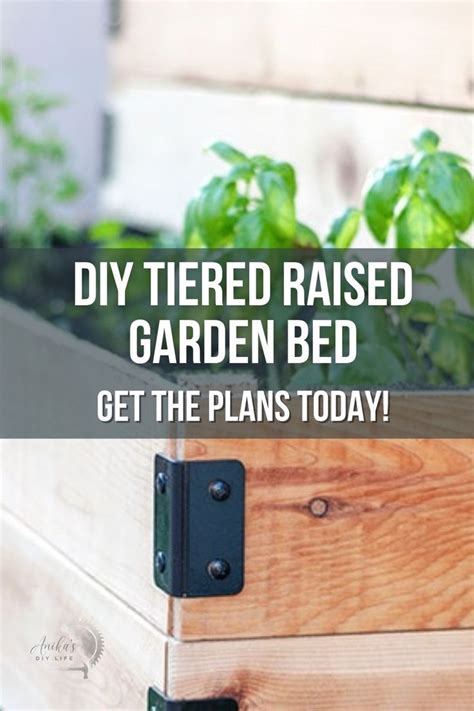 Diy Tiered Raised Garden Bed Anika S Diy Life Raised Garden Beds Beginner Woodworking