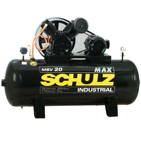 Compressor De Ar Schulz Pcm P S Csv Max Litros