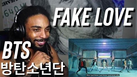 Bts 방탄소년단 Fake Love Official Mv Reaction Youtube