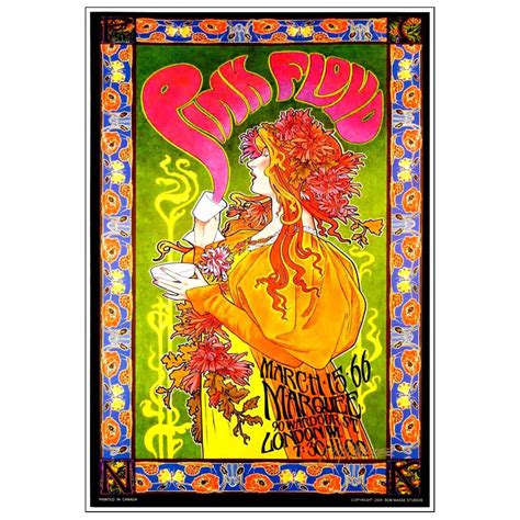 Pink Floyd Pink Floyd Concert Promo Poster 65923 | Rockabilia Merch Store