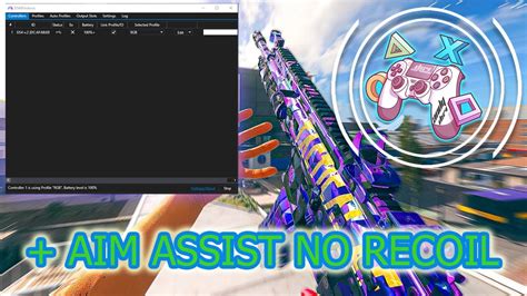 Ds4 Windows Aim Assist Aimbot Legal Best Settings No Recoil