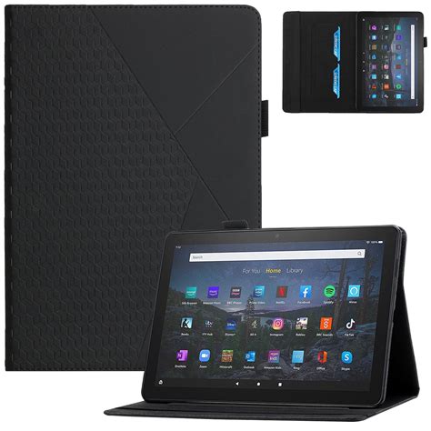 Allytech Fire Hd Case Fire Hd Plus Case Pu Leather Multi