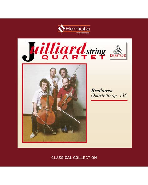 Beethoven Quartetto Op Juilliard String Quartet Master Tapes