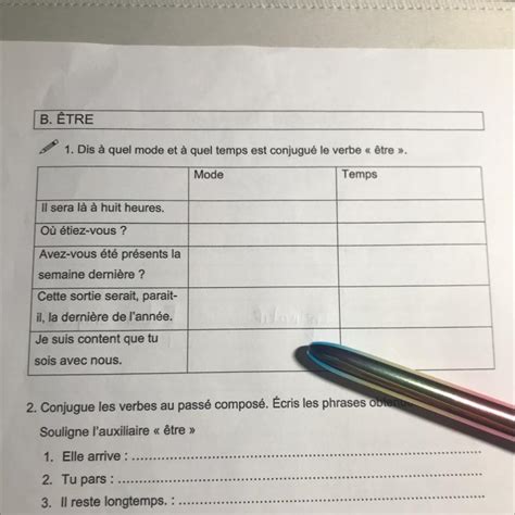 Bonjour jai un devoir de français et je ne sais pas Pouvez vous