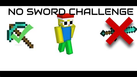 Noobsy Does The No Sword Challenge Hypixel Skywars Youtube