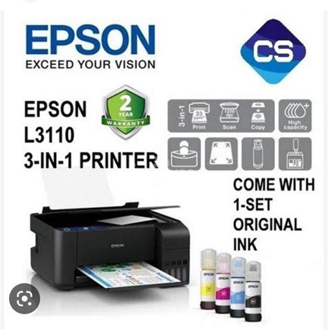 Epson L3110 Inkjet Printer At Rs 12700piece Epson Inkjet Colour