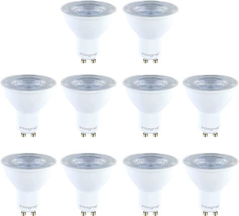 Integral Led 3 6w Led Gu10 Lamps Bulbs Par16 Non Dimmable Indoor