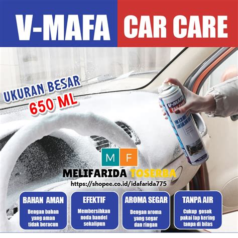 Jual V Mafa Car Care Ml Foam Cleaner Multifungsi Dry Cleaner Agent