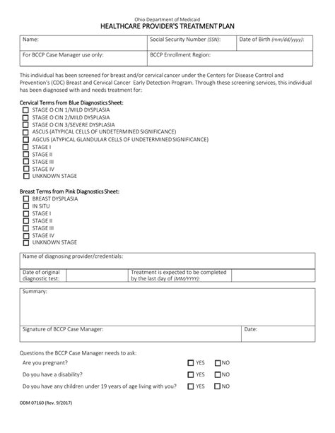 Form Odm07160 Fill Out Sign Online And Download Fillable Pdf Ohio Templateroller