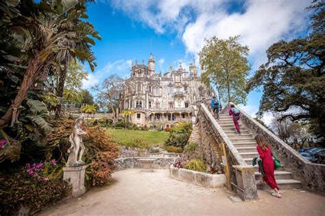 Premium Photo The Regaleira Palace Quinta Da Regaleira Sintra Portugal