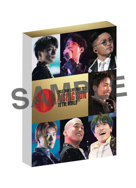 特典絵柄公開収録内容更新3 9 水 発売 EXILE TRIBE映像作品EXILE TRIBE LIVE TOUR 2021