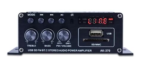 Ak Mini Audio Amplificador De Sonido Port Til Amplificado Env O Gratis