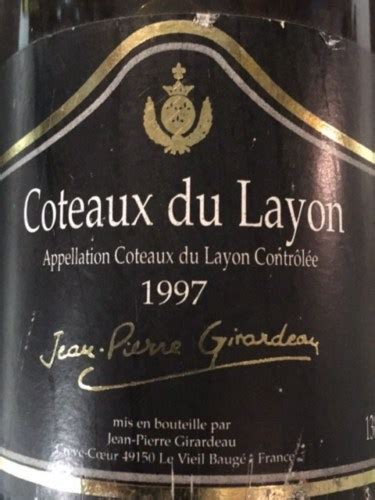 Jean Pierre Girardeau Côteaux du Layon Vivino Brasil