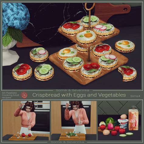 Realistic Cooking Modcookbook S S Black Dahlia The Sims