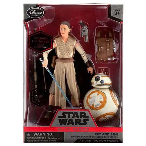 Star Wars The Force Awakens Rey Bb Collectible Figure Hot Toys Toywiz