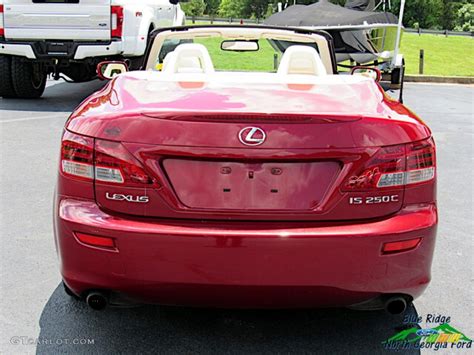 2010 Matador Red Mica Lexus Is 250c Convertible 142279116 Photo 4 Car Color