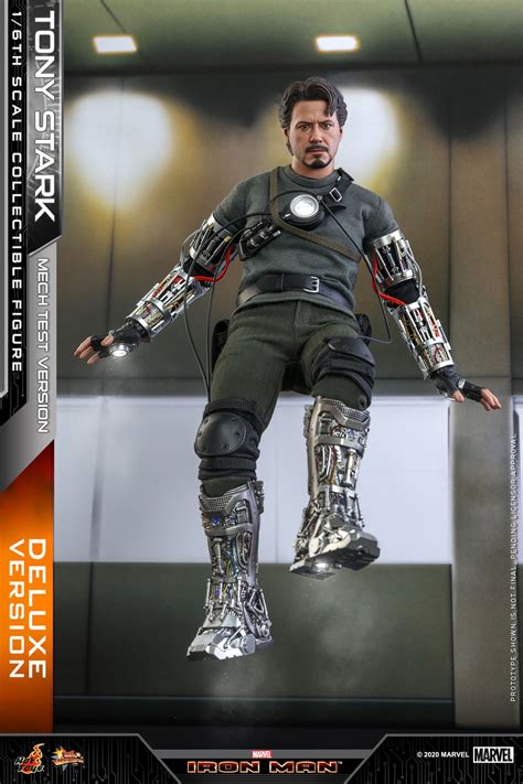 Iron Man Tony Stark Mech Test Version Scale Figure By Hot Toys The Toyark News