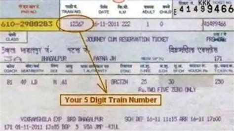 Indian Railways This 5 Digit Number Written On The Train Ticket Gives Many Big Information You