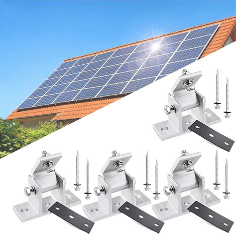 Solarpanel Halterung 4 Stück AIFIZO Individuell Verstellbar 10 60 PV