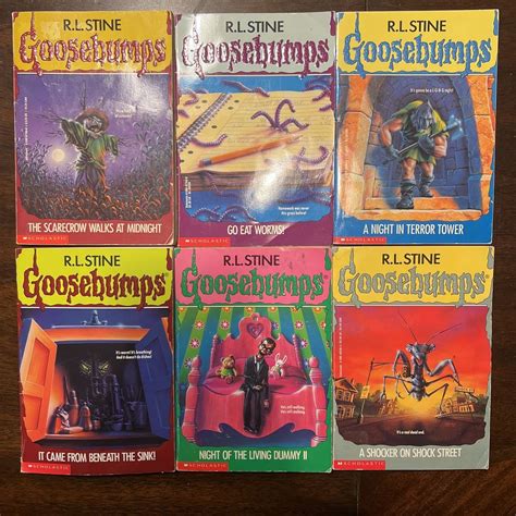 Goosebumps Book Lot By R L Stine Paperback Pangobooks