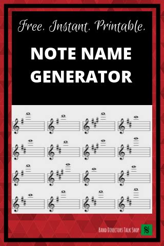note  generator   love  band directors talk shop