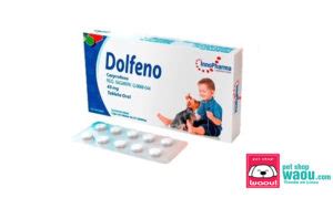 ANTIINFLAMATORIO DOLFENO 40 MG CAJA 20 TAB Caprofeno Petshopwaou