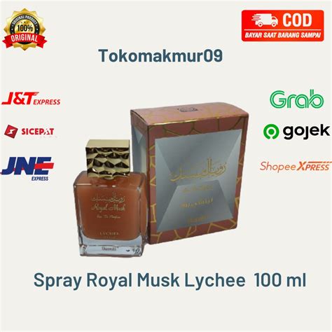 Jual Parfum Royal Musk Lychee 100ml Spray Eau De Parfum By Surrati