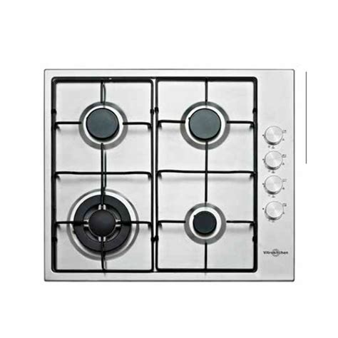 Placa Gas Vitrokitchen EN640LIB Cuatro Fuegos 60 Cm Butano