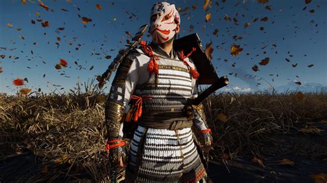 Ghost Of Tsushima Video Game Samurai K Hd Wallpaper Rare Gallery