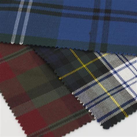 Polyviscose Plaid Fabric Up To 500 Tartans Scotlandshop