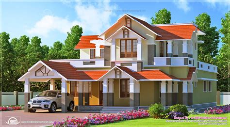 April Kerala Home Design Floor Plans Jhmrad