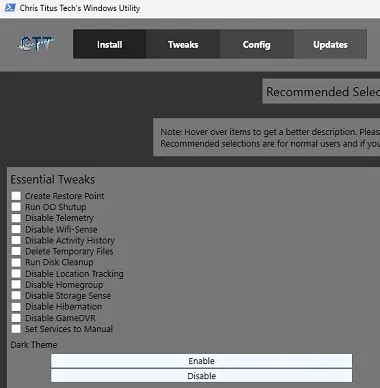 Chris Titus Techs Windows Utility Free Script To Tweak Windows