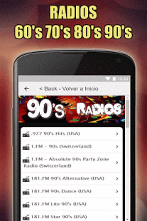 Oldies 60s 70s 80s 90s Radios Retro Radios Free Für Android Download