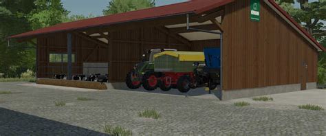 LS22 Kälberstall v 1 0 Schuppen Mod für Landwirtschafts Simulator 22