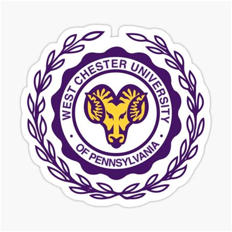 "West Chester University" Sticker for Sale by madelynerin | Redbubble