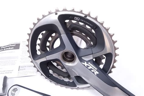 Shimano Xtr Triple Mtb Bike Crankset Fc M980 175mm 44x32x22 10 Speed W