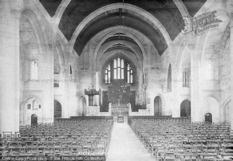 Photo Of Exeter St Davids Church Interior 1901