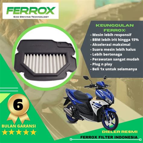 Jual Ferrox Filter Udara Yamaha Aerox Jakarta Barat Ferrox