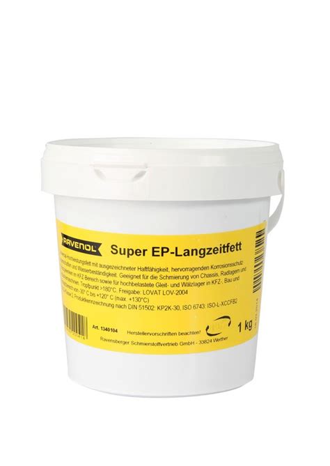 RAVENOL Super EP Langzeitfett 1 Kg RAVENOL Es 1er Distribuidor