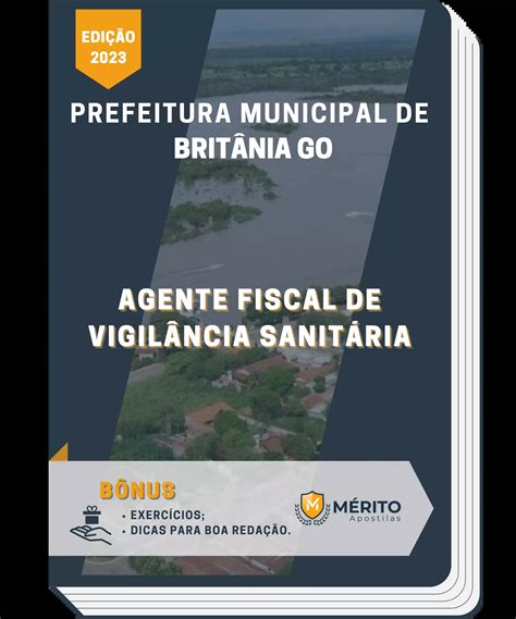 Apostila Agente Fiscal De Vigil Ncia Sanit Ria Prefeitura Municipal