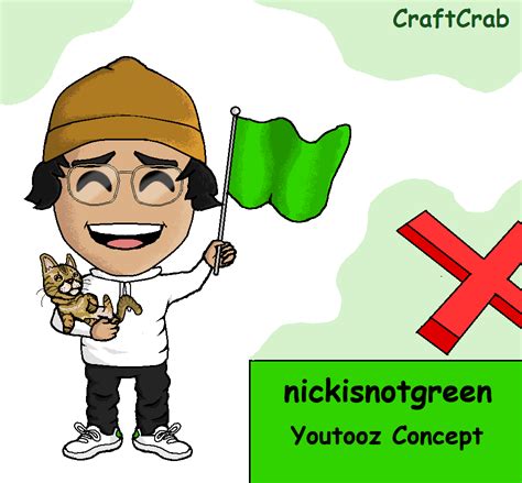 Nickisnotgreen Youtooz Concept 🟩 Rnickisnotgreen