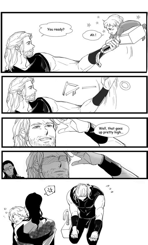 Pin en Thorki Loki fan art Loki thor Tiras cómicas de marvel