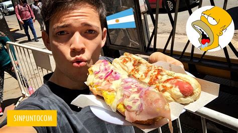 Probando COMIDA CALLEJERA En El CONURBANO ARGENTINA YouTube